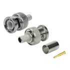 10x Conector Bnc Cftv Para Crimpar Rg-59 - Alta Qualidade
