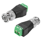 10x Conector Bnc Macho Borne Parafuso P/ Câmera De Cftv