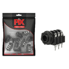 10x Jack J10/p10 Fêmea Estéreo Painel Placa Circuito Aberto