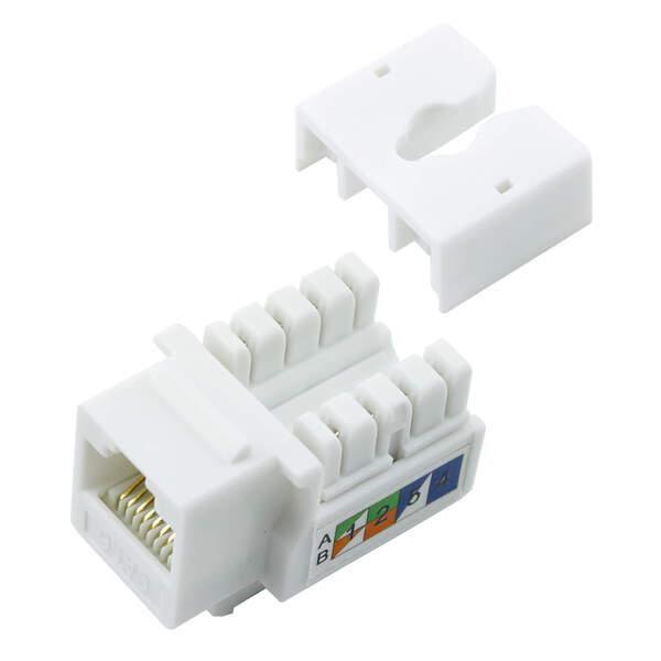 10x Keystone Fêmea Rj45 Cat6 - Alta Qualidade - 5+