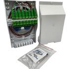 10x Mini Cto Ftta Predial Completa 1x16 Apc Cap 16fo Branco