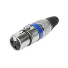 10x Plug Cannon Fêmea - Premium Profissional - Série Ring - A