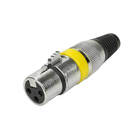 10x Plug Cannon Fêmea - Premium Profissional - Série Ring - A