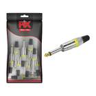 10x Plug P10 Mono Premium Profissional Série Ring - Amarelo