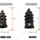 10x Reparo Inovador Pneu Sem Câmara Tipo Parafuso Carro Moto