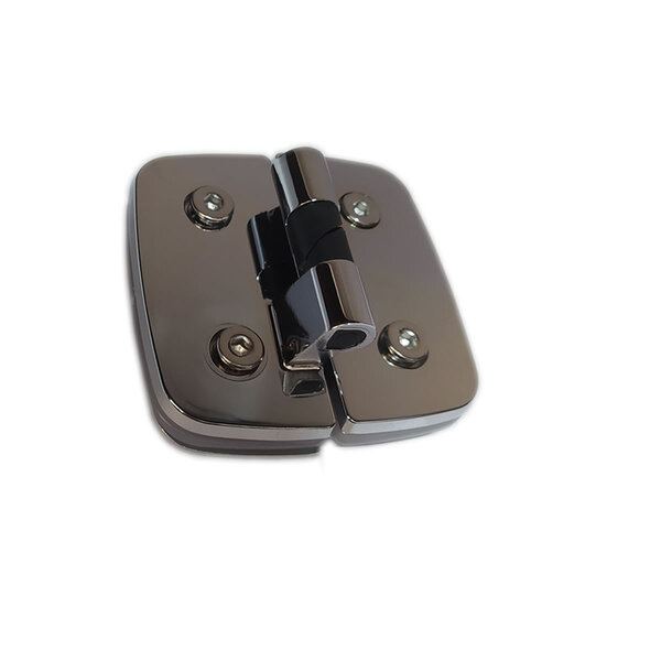 1129 - Dobradiça Dupla Automática V/v Para Porta De Vidro Bli