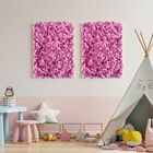 11 Painéis Florais Artificiais para Fundo de Fotos 60x40cm De