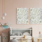 11 Painéis Florais Artificiais para Fundo de Fotos 60x40cm De