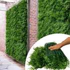 11 Painéis Verdes Artificiais Placa Com Folhagens Mistas Arti