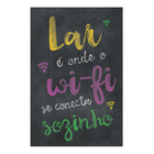 11 Placas Com Moldura - Positividade 22x31,5cm Cia Laser
