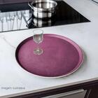 12 Bandejas Redondas 34cm Servir Bubble Bar Restaurante Crippa