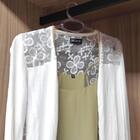 12 Cabides De Roupa Vestido Regata Alça Adulto Cristal Transp