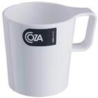 12 Canecas Escolares Empilháveis 250ml Brancas Casual Coza Re
