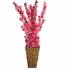 12 Cerejeiras Artificiais Rosa Para Decoração De Vasos E Ambi