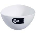 12 Cremeiras 250ml Cumbuca Plástica Branca Petiscos Potes Tri