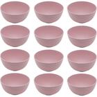 12 Cumbucas Bambu Pp Lyor Sortidos Lines 400ml Bowls Saladas