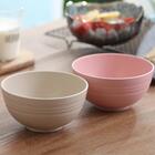 12 Cumbucas Bambu Pp Lyor Sortidos Lines 400ml Bowls Saladas