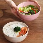 12 Cumbucas Bambu Pp Lyor Sortidos Lines 400ml Bowls Saladas