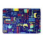 12 Jogo Americano Game Play Impermeável Pvc 12 Lugares