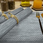 12 Jogo Americano Mesa Posta Luxo Restaurante St Trança Pr