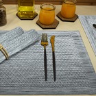 12 Jogo Americano Mesa Posta Luxo Restaurante St Trança Pr