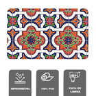 12 Jogo Americano Ornamental Impermeável Pvc 12 Lugares