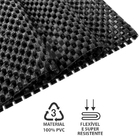 12 Jogo Americano Redondo Antiderrapante Flex Resistente Pt