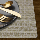 12 Jogo Americano Tela Trançado Trama Rústico Resistente Pvc