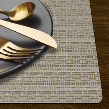 12 Jogo Americano Tela Trançado Trama Rústico Resistente Pvc