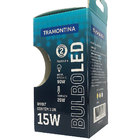 12 Lâmpadas Bulbo Led Tramontina 15w 1320lm A60 Selo Procel B