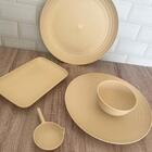 12 Molheiras Bambu Com Cabo 50ml Porta Molhos Caldas Cremes