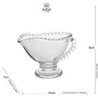 12 Molheiras De Cristal Com Alça 140ml Para Hotéis Pousadas S