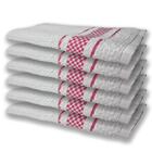 12 Panos De Prato Atoalhado Felpudo Premium Rosa