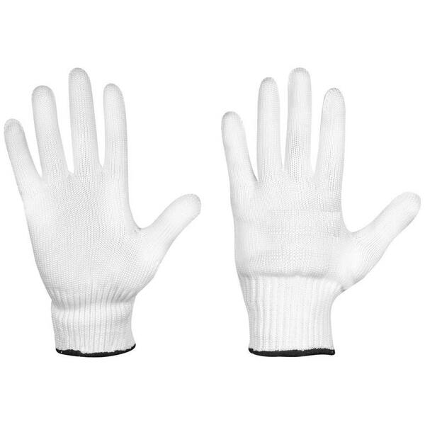 12 Pares Luva De Proteção Tricotada Cotton Tamanho 9 - Volk