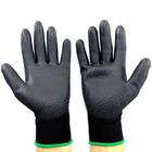 12 Pares Luva De Segurança Ss 1003 Tricotada Acabamento Em Pu