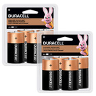 12 Pilhas D Grande Lr20 Alcalina Duracell 3 Cartelas