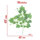 12 Ramos Decoração Arranjo Uva Artificial Planta Decorativa P