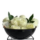 12 Rosas Artificiais Com Folhas E Espinhos – Charme Clássico