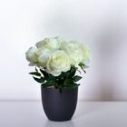 12 Rosas Artificiais Com Folhas E Espinhos – Charme Clássico