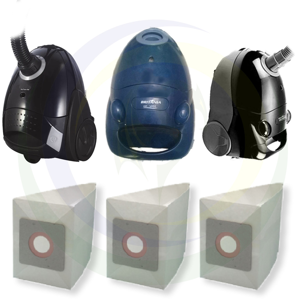 12 Saco Descartável Para Aspirador Britânia Asp Modelos: 1000