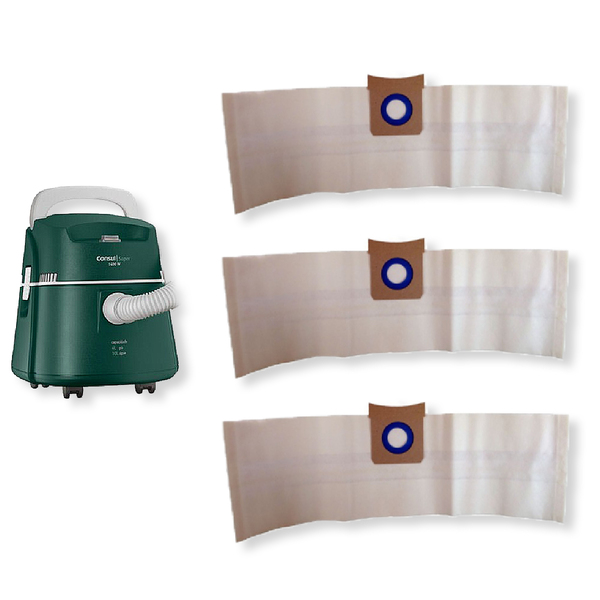 12 Saco Descartável Para Aspirador De Pó Consul Super 1400