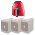 12 Saco Descartável Para Aspirador De Pó Electrolux Nano