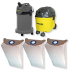 12 Saco Descartável Para Aspirador De Pó Karcher Nt 181 - Nt