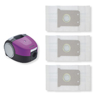 12 Saco Descartável Para Aspirador De Pó Philips Walita Fc8208