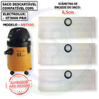 12 Sacos Descartáveis P/ Aspirador De Pó Electrolux Gt3000 Pr