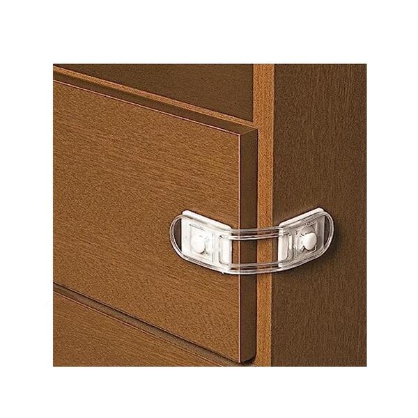 12 Travas Para Gaveta E Porta De Móveis Flexíveis Bebê Prende