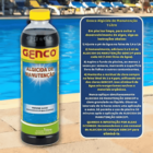 12 Un Algicida Manutenção Genco Previne Algas Piscinas 01 Lt