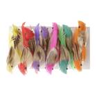 12 Unidades Passarinhos Artificiais Coloridos 10,5 Cm