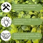 13 Painéis Para Parede Verde Permanente - Folhagens De Luxo -