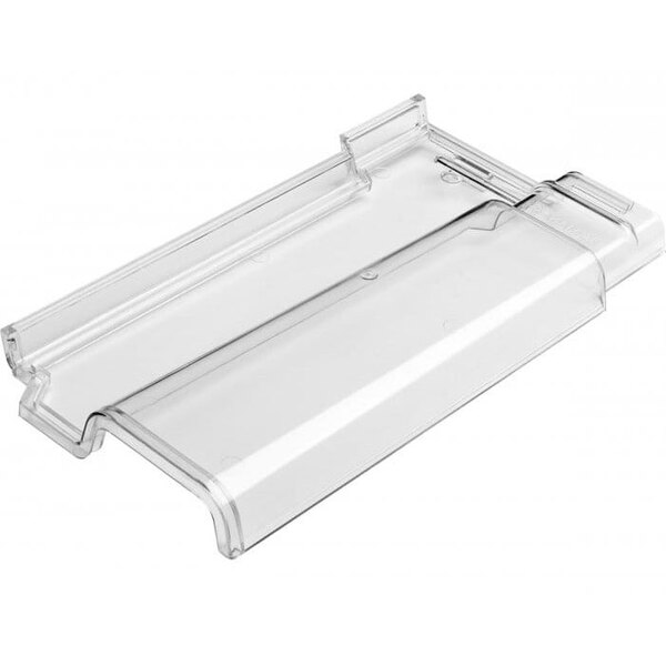 13 Telhas Romanas Transparentes 100% Policarbonato Anti Uv